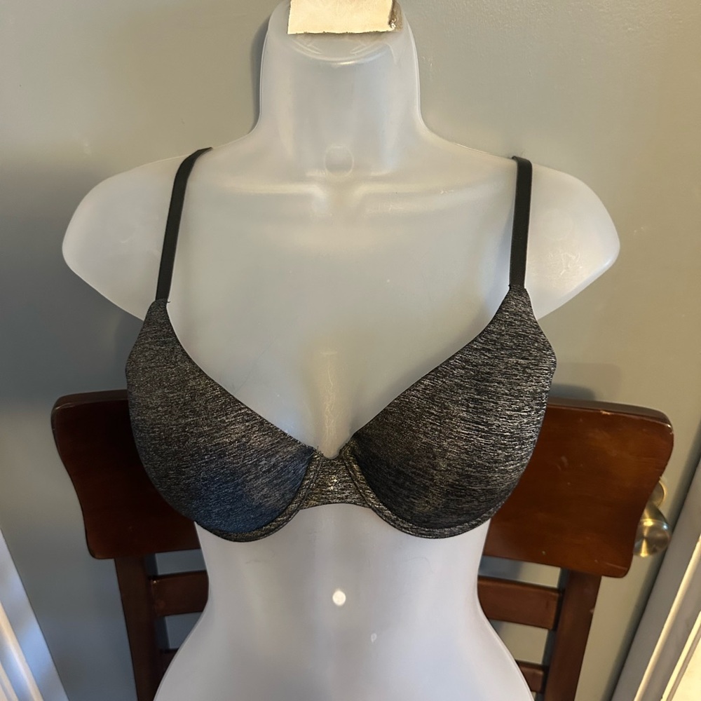 Victoria's Secret Charcoal Underwire Bra 34C